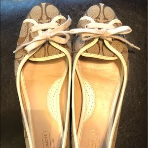 Coach ballet flats